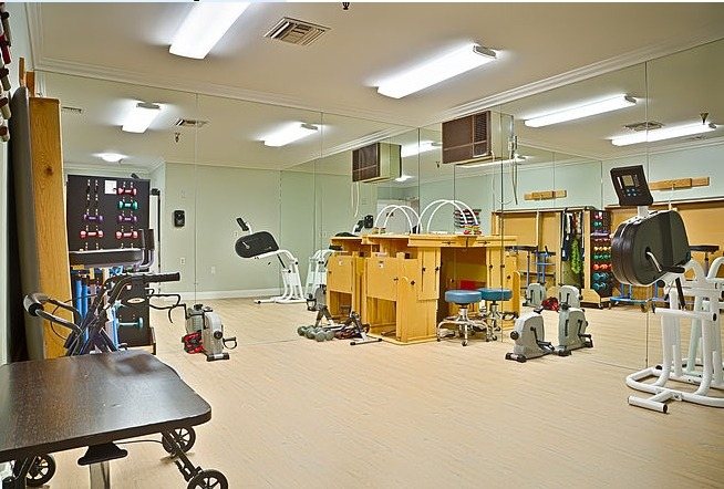 Our exercise room